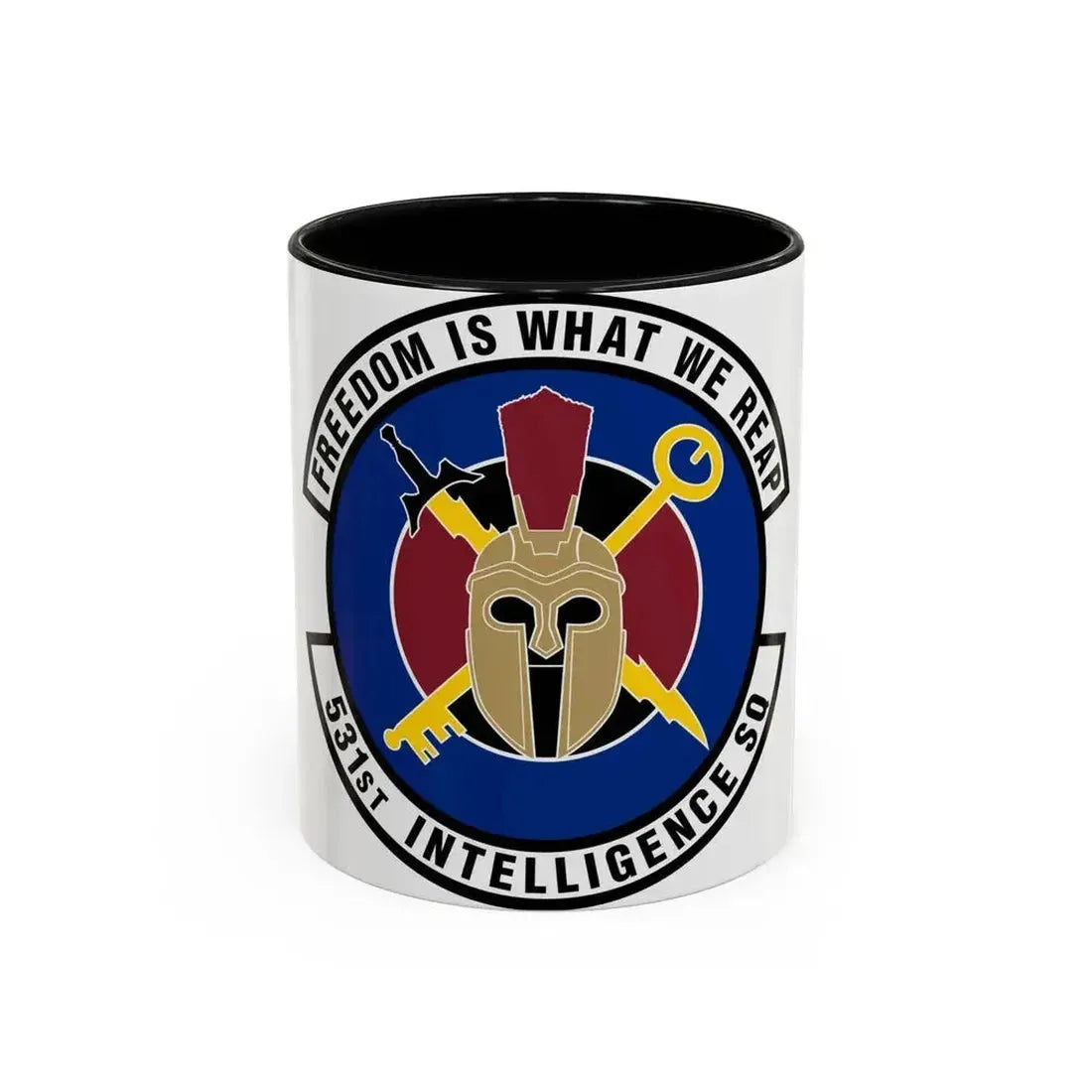 531 Intelligence Squadron ACC (U.S. Air Force) Accent Coffee Mug 11oz Black - Go Mug Yourself