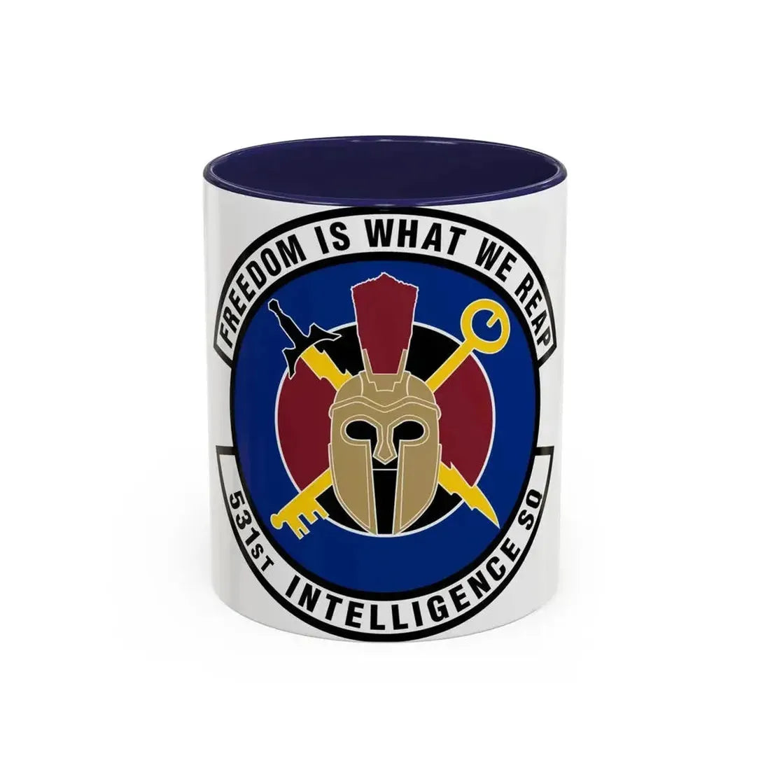 531 Intelligence Squadron ACC (U.S. Air Force) Accent Coffee Mug 11oz Navy - Go Mug Yourself