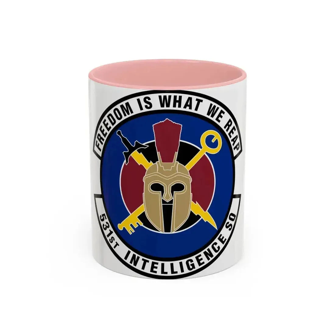 531 Intelligence Squadron ACC (U.S. Air Force) Accent Coffee Mug 11oz Pink - Go Mug Yourself