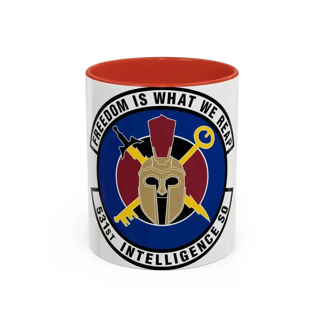 531 Intelligence Squadron ACC (U.S. Air Force) Accent Coffee Mug 11oz Red - Go Mug Yourself