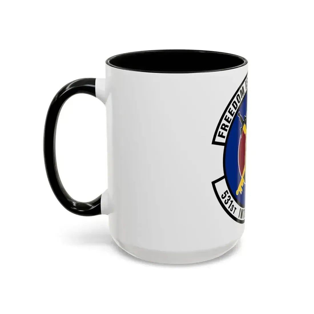 531 Intelligence Squadron ACC (U.S. Air Force) Accent Coffee Mug - Go Mug Yourself