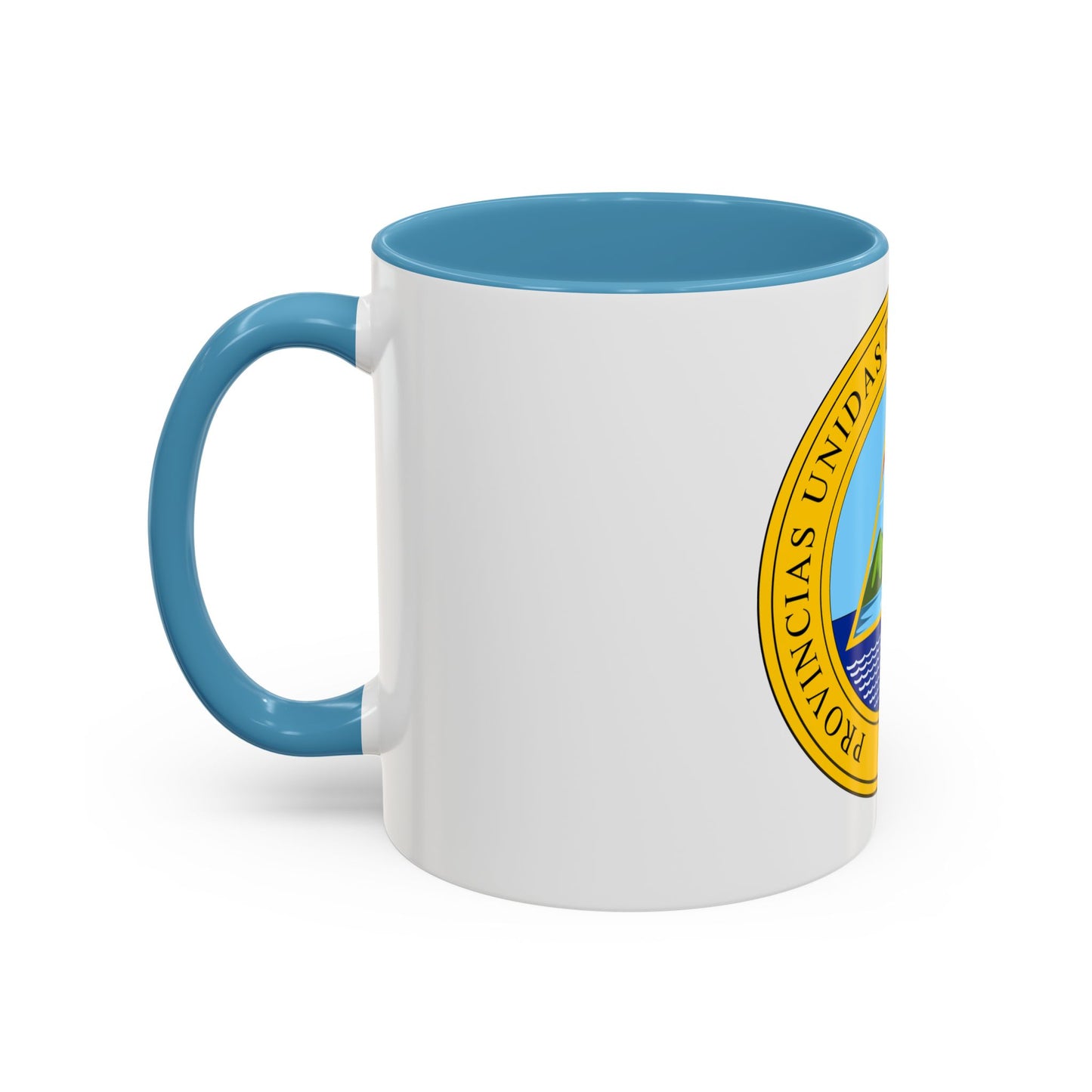 Coat of arms of the United Provinces of Central America - Accent Coffee Mug