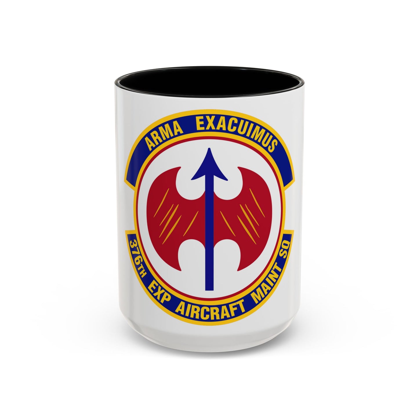 376th Expeditionary Aircraft Maintenance Squadron (U.S. Air Force) Accent Coffee Mug