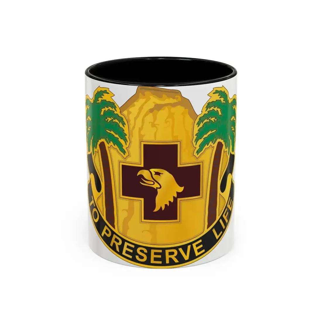 531st Hospital Center (U.S. Army) Accent Coffee Mug 11oz Black - Go Mug Yourself