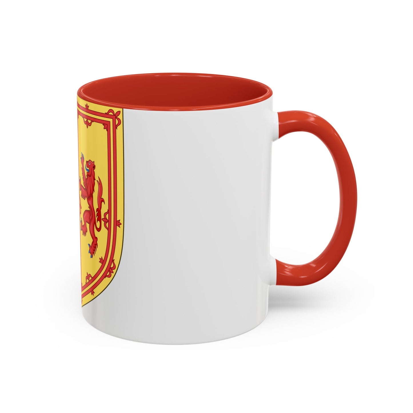 Royal Arms of the Kingdom of Scotland (1560-1565) - Accent Coffee Mug