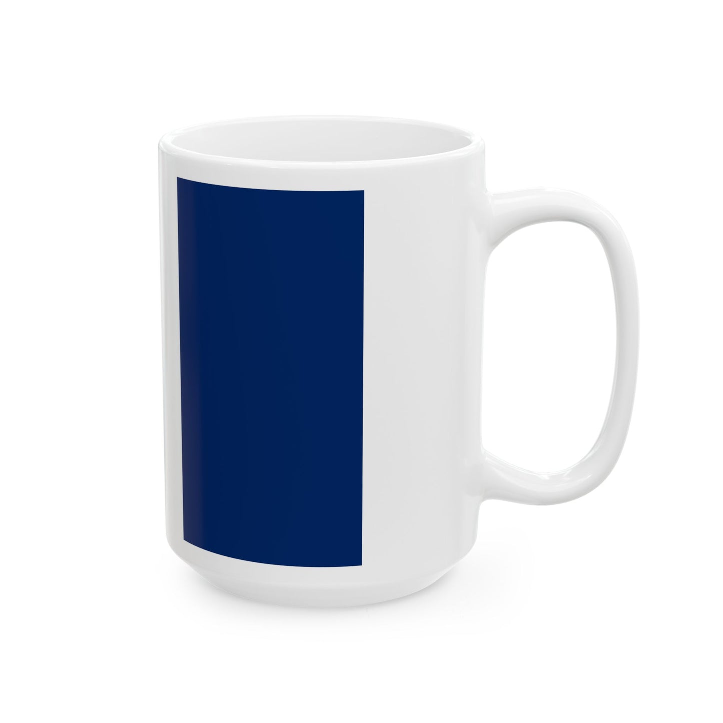 Harrisburg volunteers flag (United States) White Coffee Mug