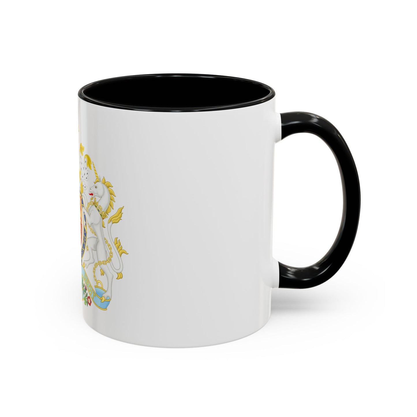 Coat of arms of the United Kingdom (1901-1952) - Accent Coffee Mug