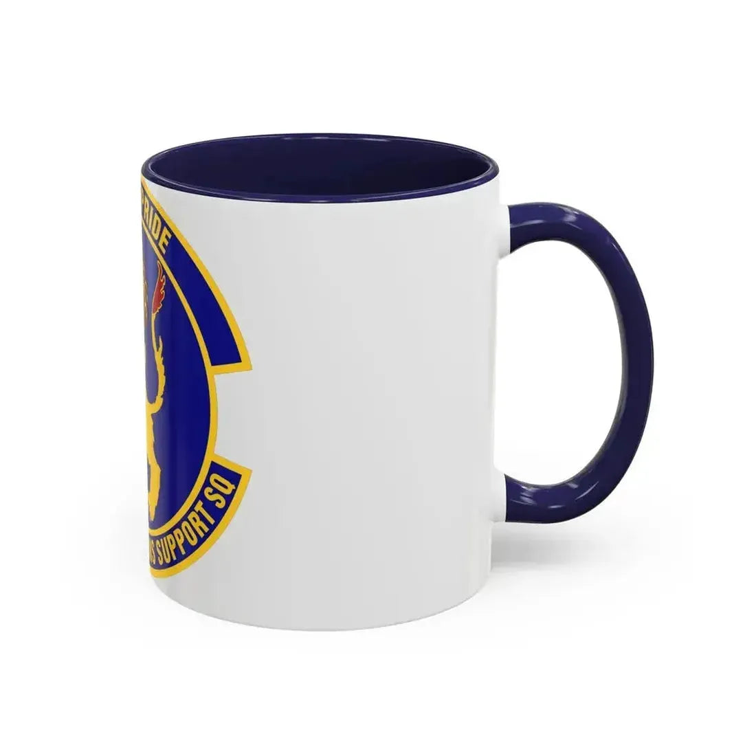532d Expeditionary Operations Support Squadron (U.S. Air Force) Accent Coffee Mug - Go Mug Yourself