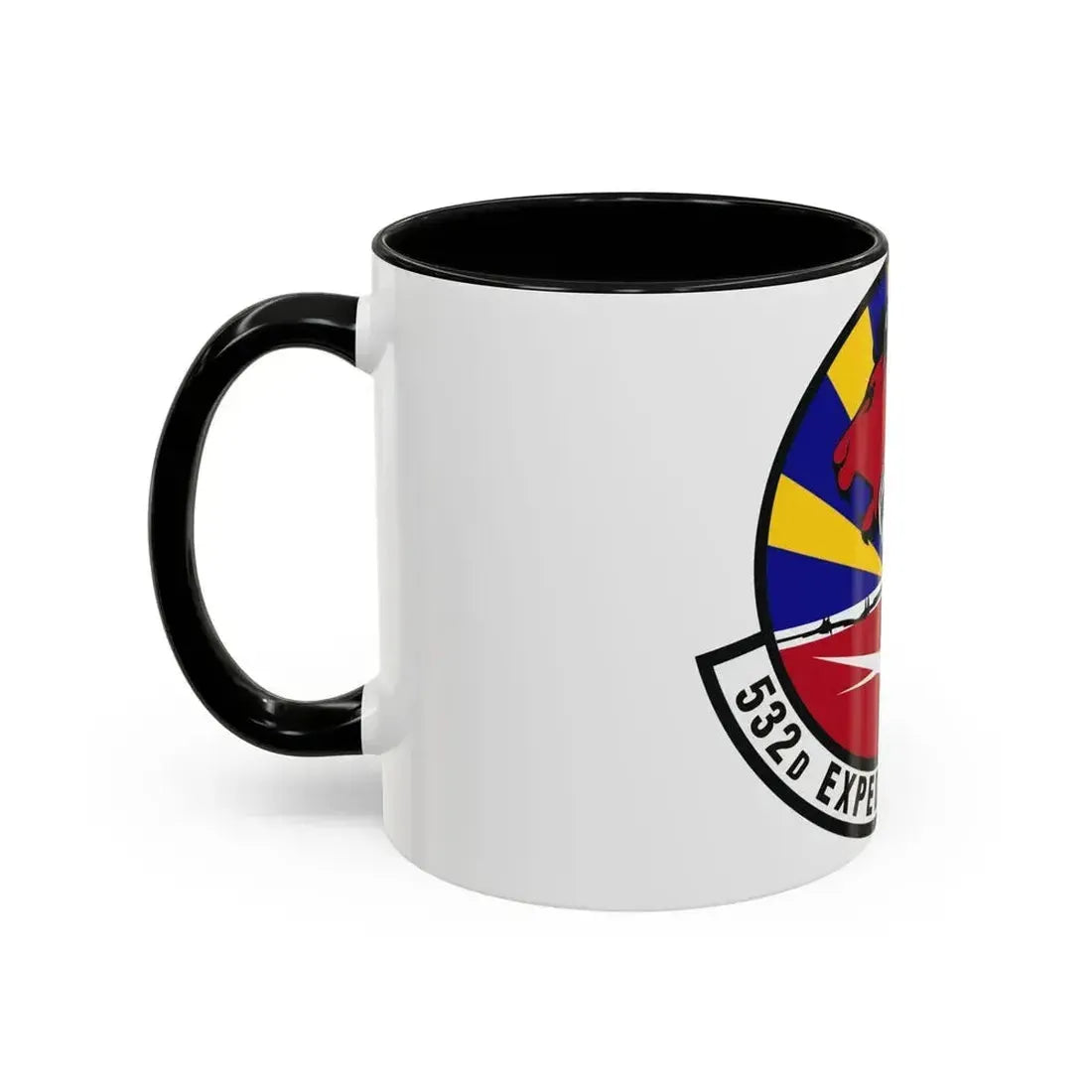 532d Expeditionary Security Forces Squadron (U.S. Air Force) Accent Coffee Mug - Go Mug Yourself