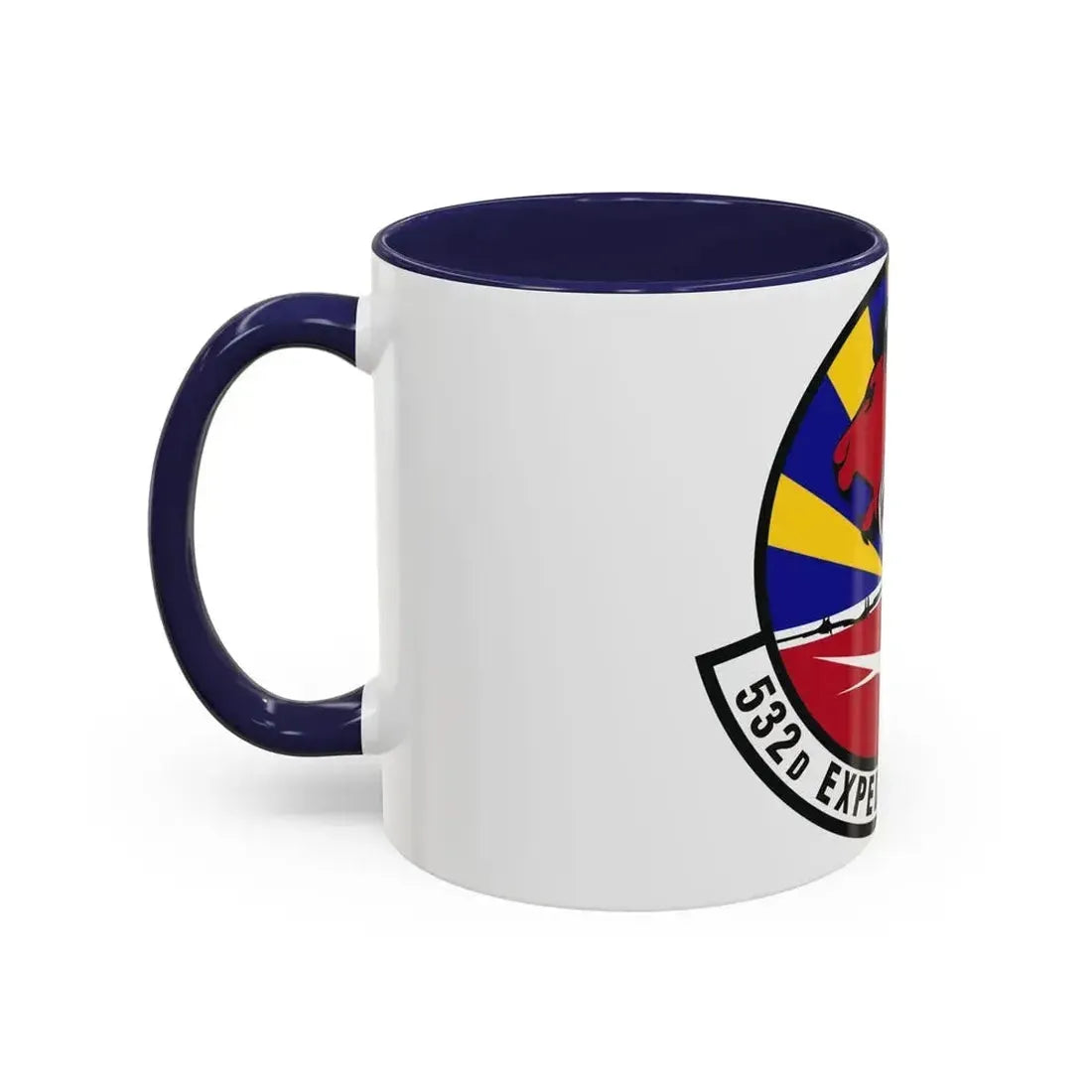 532d Expeditionary Security Forces Squadron (U.S. Air Force) Accent Coffee Mug - Go Mug Yourself