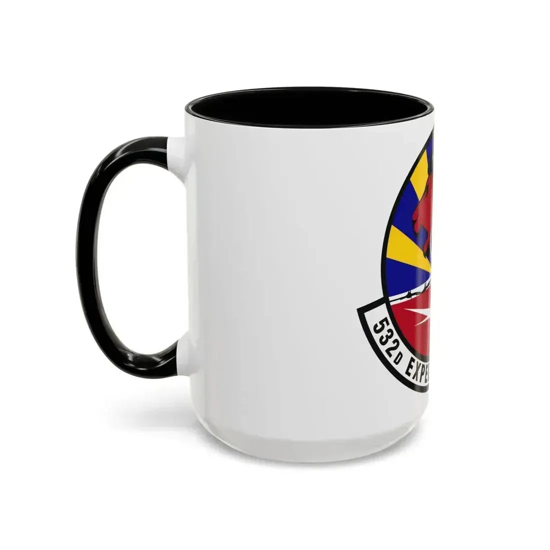 532d Expeditionary Security Forces Squadron (U.S. Air Force) Accent Coffee Mug - Go Mug Yourself