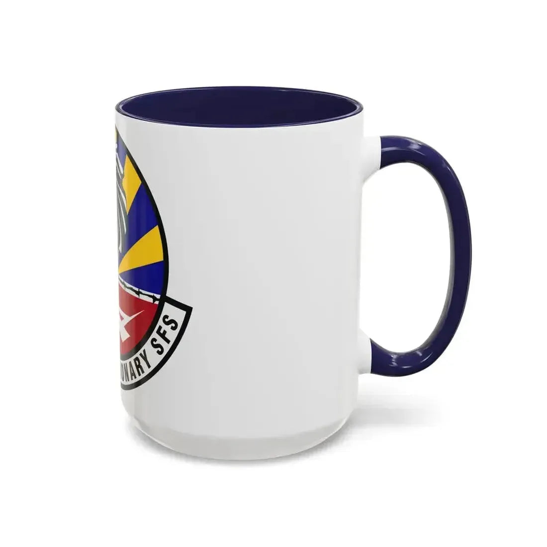 532d Expeditionary Security Forces Squadron (U.S. Air Force) Accent Coffee Mug - Go Mug Yourself
