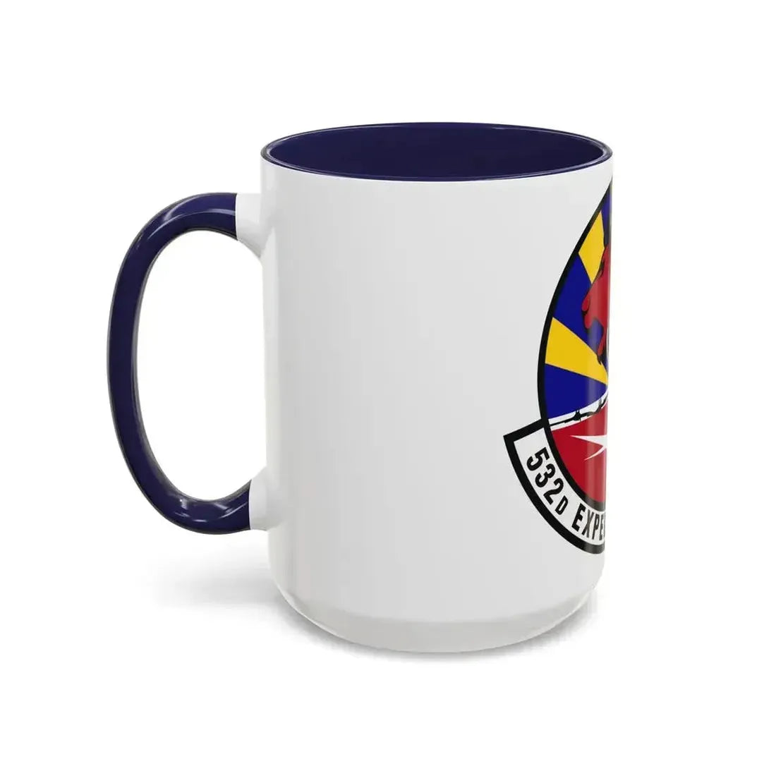 532d Expeditionary Security Forces Squadron (U.S. Air Force) Accent Coffee Mug - Go Mug Yourself