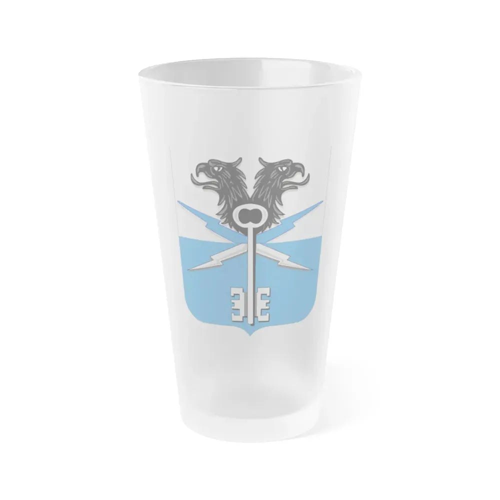 533 Military Intelligence Battalion 2 (U.S. Army) Frosted Pint Glass 16oz Default Title - Go Mug Yourself