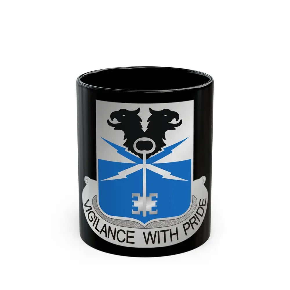 533 Military Intelligence Battalion (U.S. Army) Black Coffee Mug 11oz - Go Mug Yourself