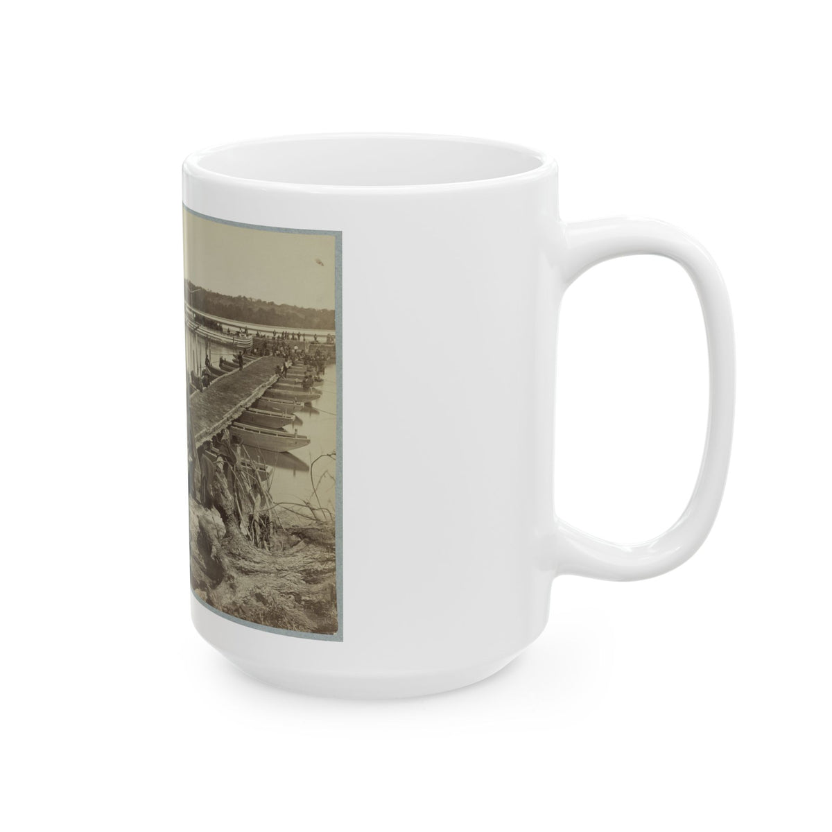 Belle Plain Landing , Va. (1) (U.S. Civil War) White Coffee Mug