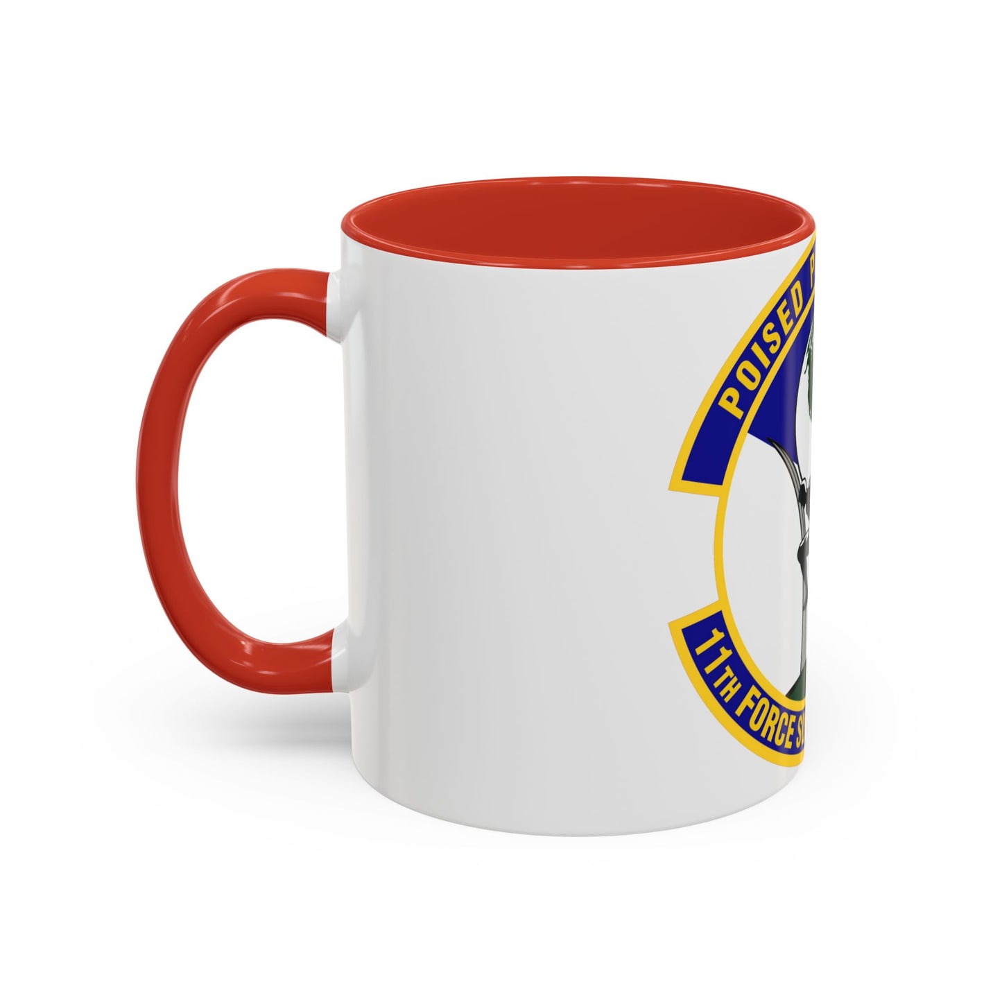 11 Force Support Squadron USAF (U.S. Air Force) Accent Coffee Mug
