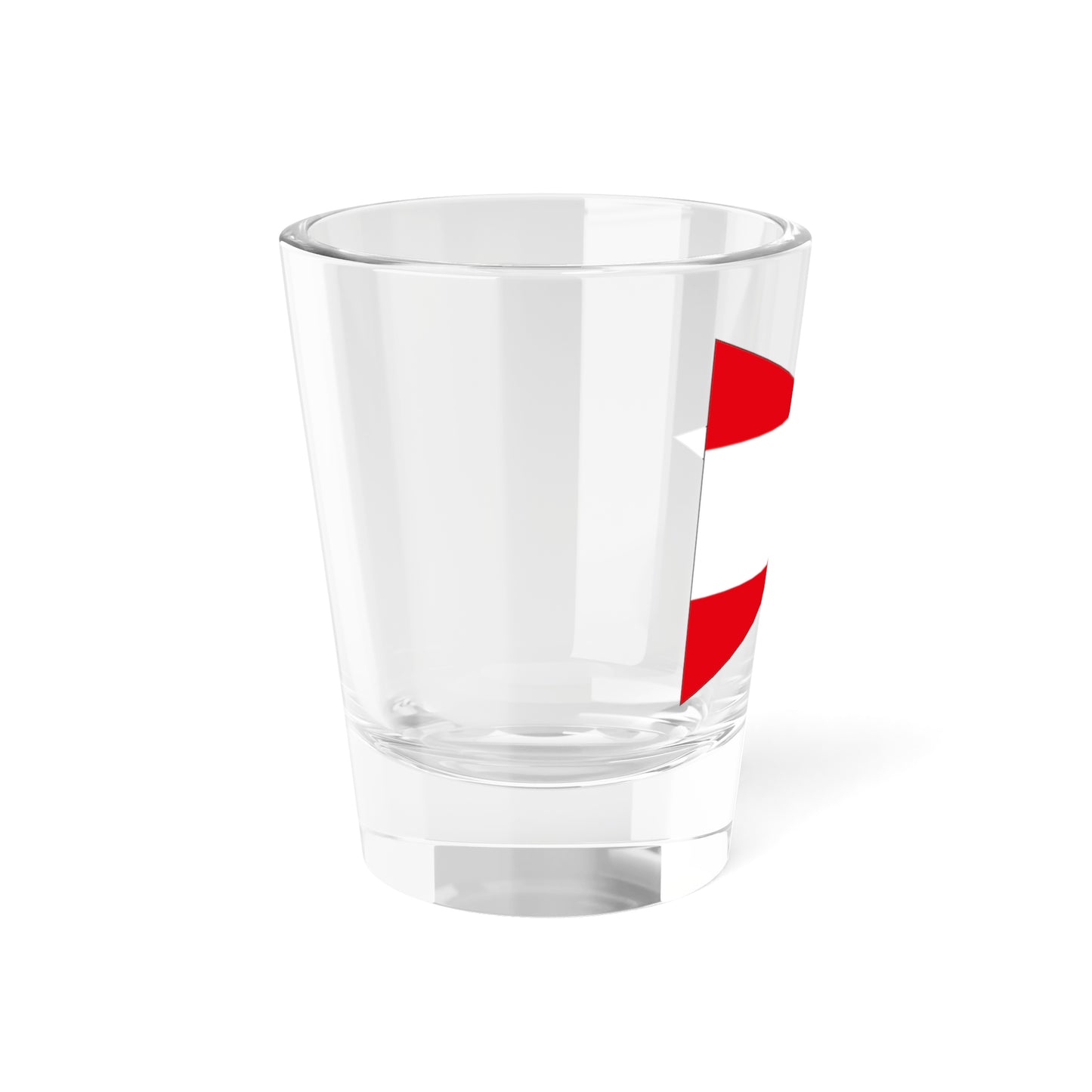 Flag of Turkish Class School and Training Center Commands (Turkey) Shot Glass 1.5oz