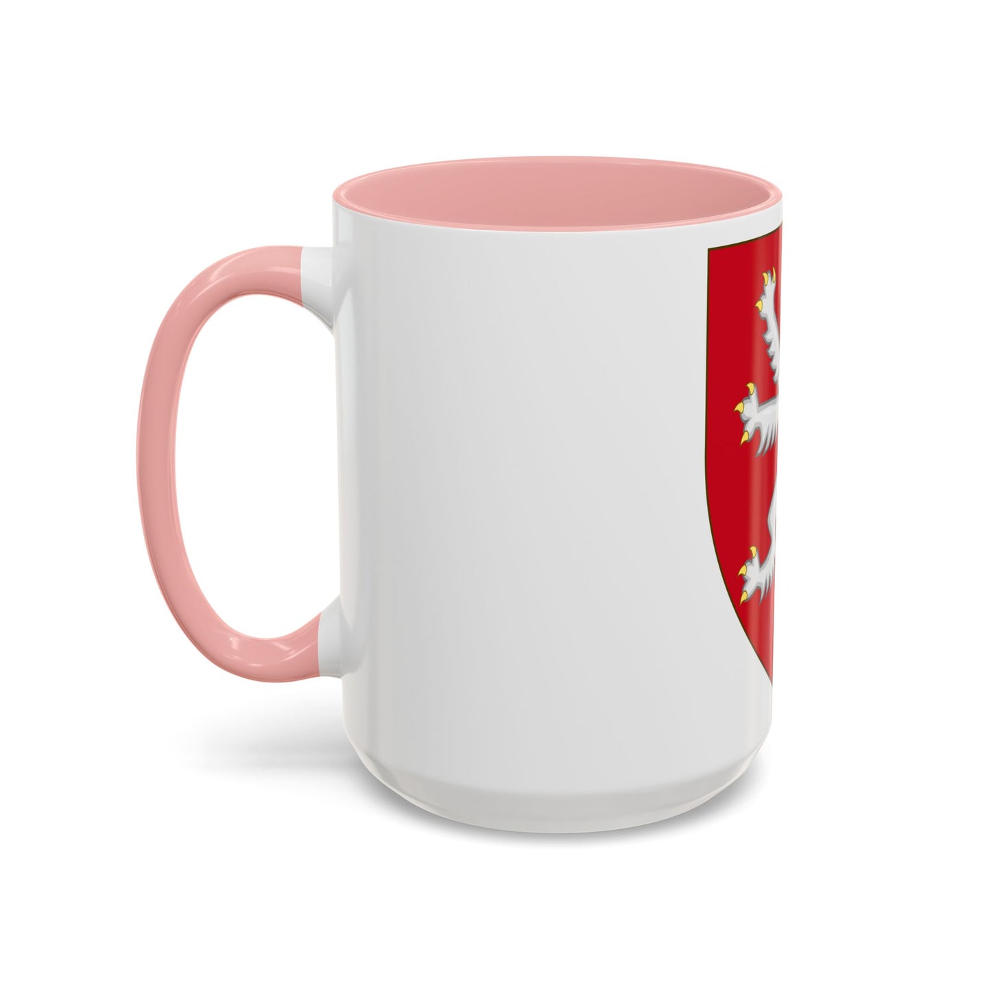 Coat of arms of the House of Luxembourg-Bohemia - Accent Coffee Mug