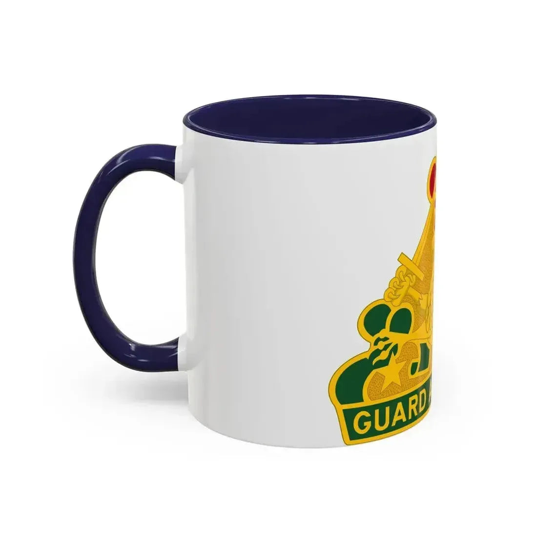 535 Military Police Battalion (U.S. Army) Accent Coffee Mug - Go Mug Yourself