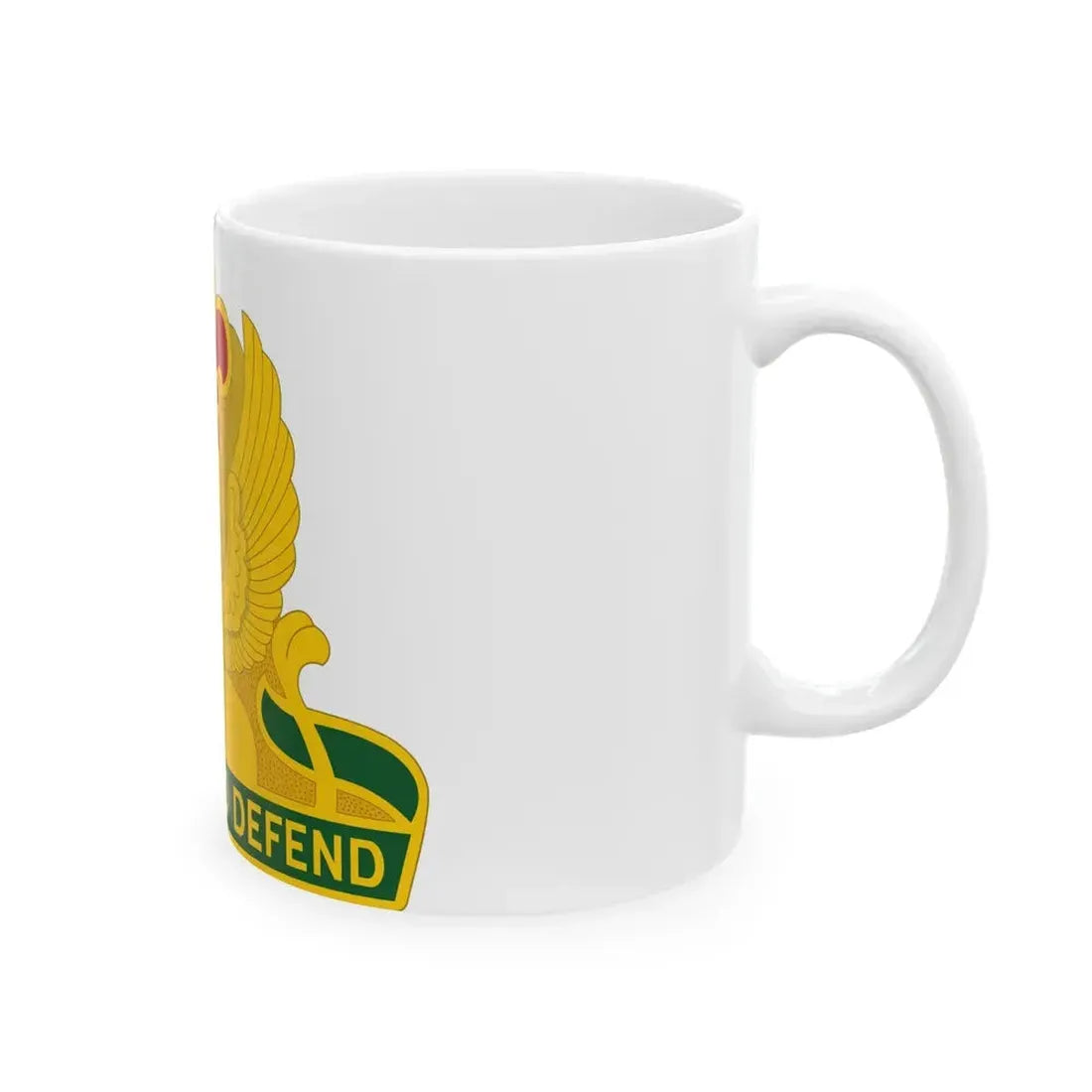 535 Military Police Battalion (U.S. Army) White Coffee Mug - Go Mug Yourself
