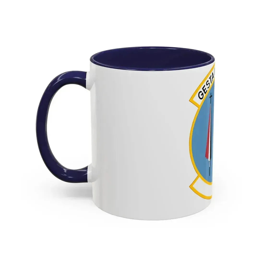 537 Airlift Squadron PACAF (U.S. Air Force) Accent Coffee Mug - Go Mug Yourself