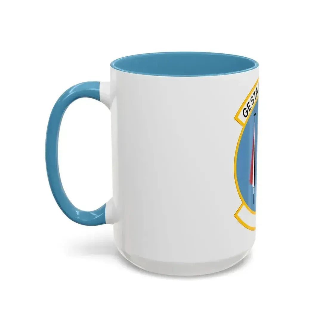 537 Airlift Squadron PACAF (U.S. Air Force) Accent Coffee Mug - Go Mug Yourself