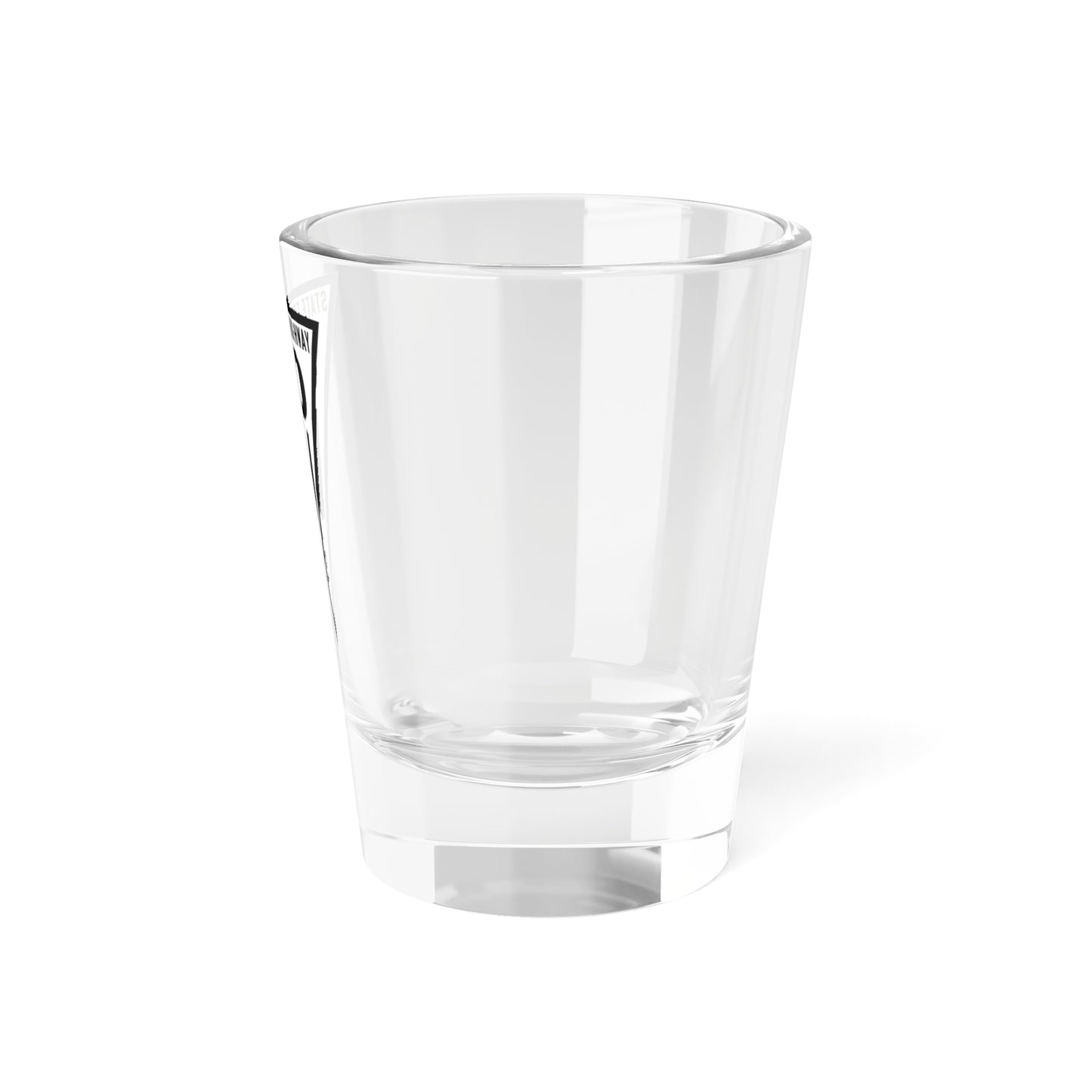 WIS 00 1919 template (Wisconsin) (Road Sign) Shot Glass 1.5oz