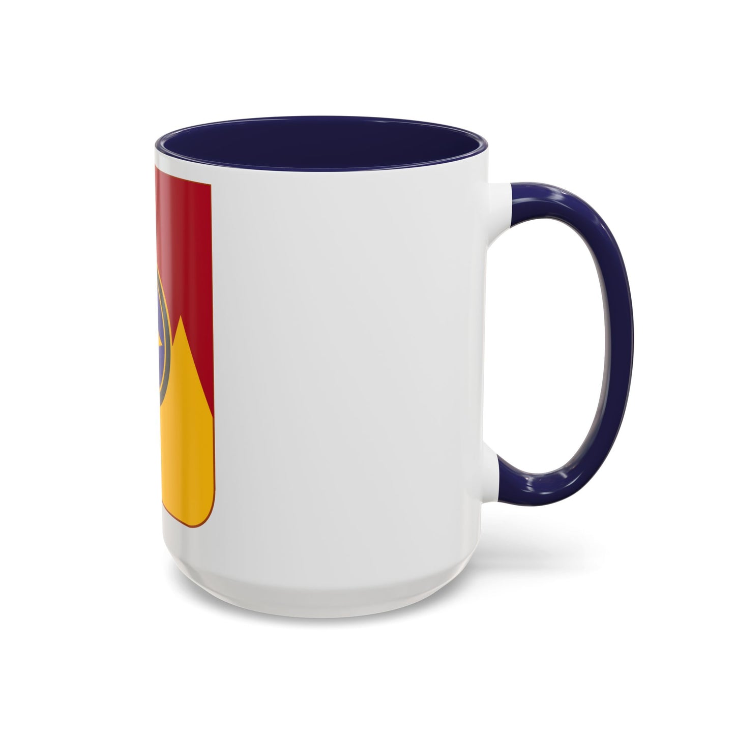 607th Armored Field Artillery Battalion v2 (U.S. Army) Accent Coffee Mug