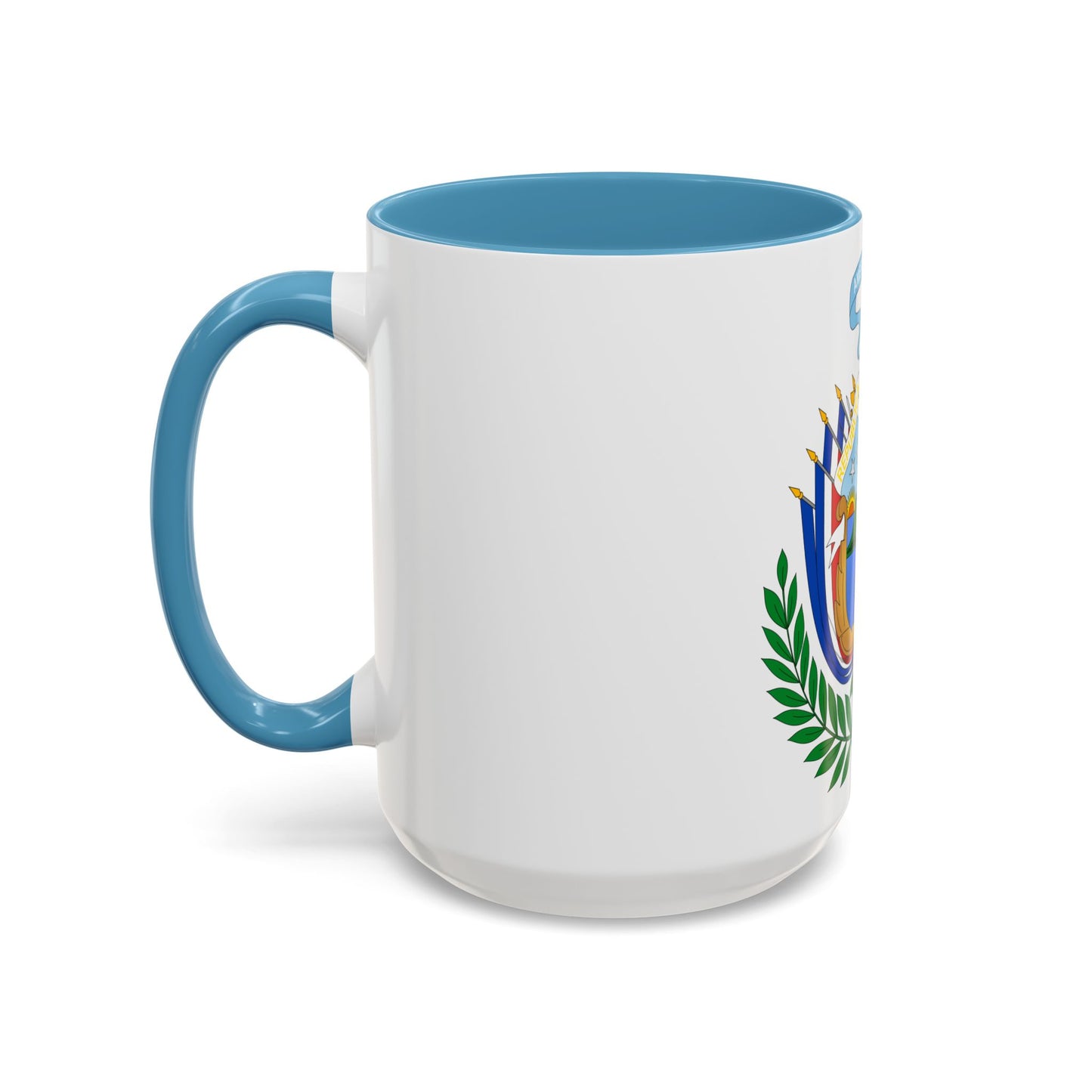 Coat of arms of Costa Rica (1848-1906) - Accent Coffee Mug