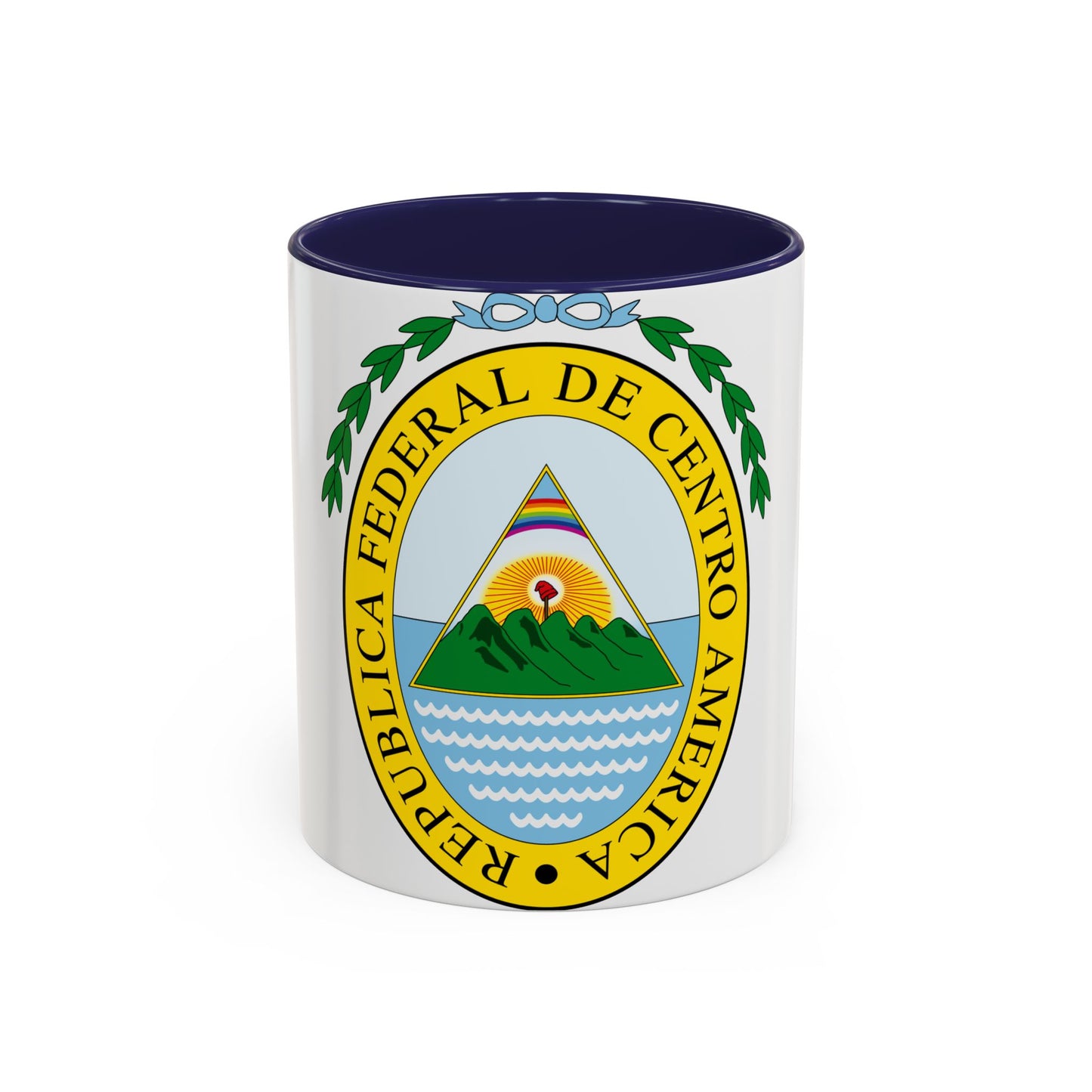 Coat of arms of the Federal Republic of Central America - Accent Coffee Mug
