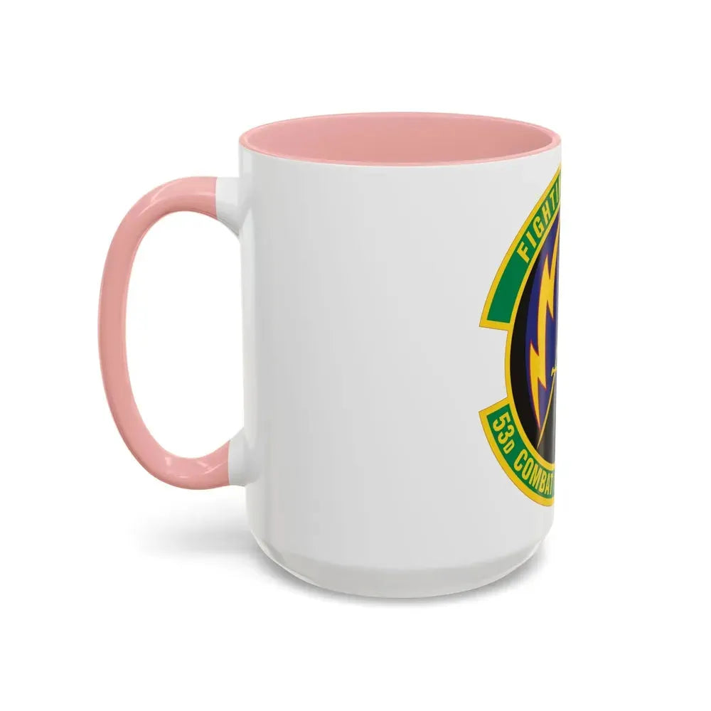 53d Combat Communications Squadron (U.S. Air Force) Accent Coffee Mug - Go Mug Yourself
