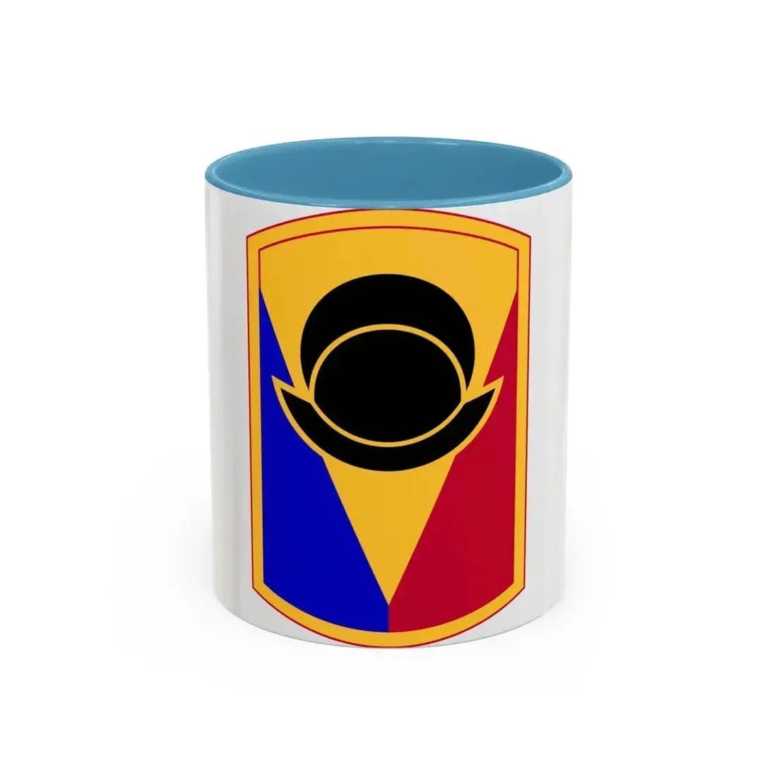 53rd Infantry Brigade Combat Team (U.S. Army) Accent Coffee Mug 11oz Light Blue - Go Mug Yourself