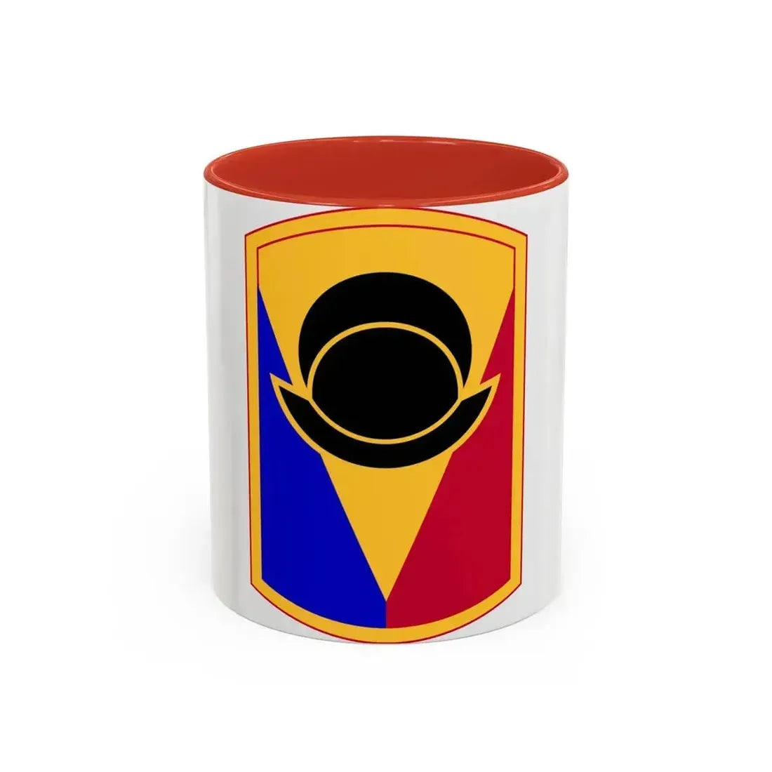 53rd Infantry Brigade Combat Team (U.S. Army) Accent Coffee Mug 11oz Red - Go Mug Yourself
