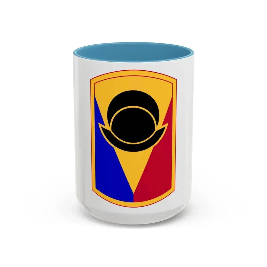 53rd Infantry Brigade Combat Team (U.S. Army) Accent Coffee Mug 15oz Light Blue - Go Mug Yourself
