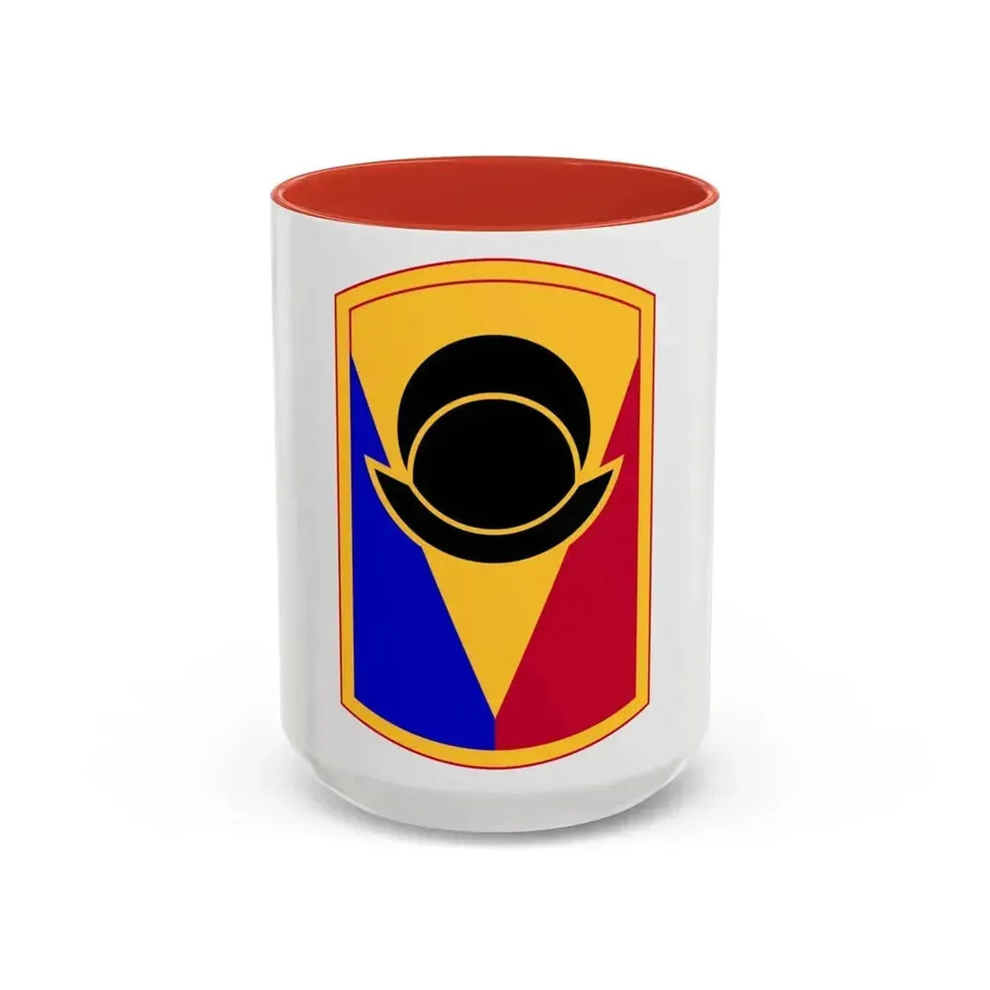 53rd Infantry Brigade Combat Team (U.S. Army) Accent Coffee Mug 15oz Red - Go Mug Yourself