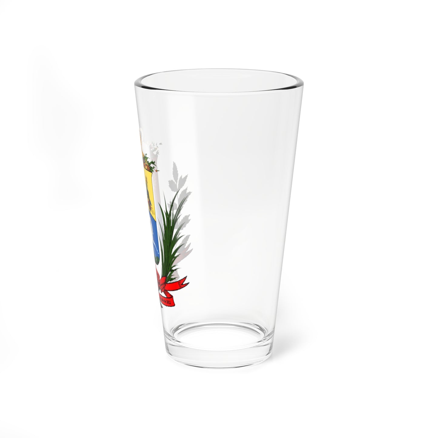 Escudo de Venezuela 1836-1863 (United States) (Coat of Arms) Pint Glass 16oz