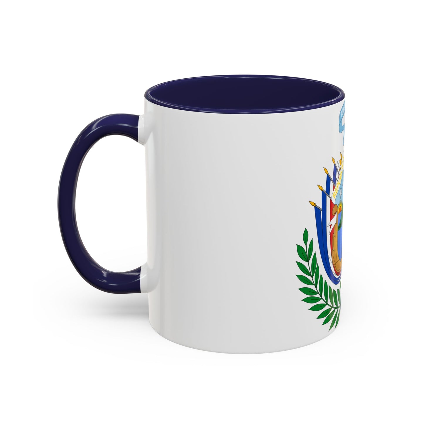 Coat of arms of Costa Rica (1848-1906) - Accent Coffee Mug