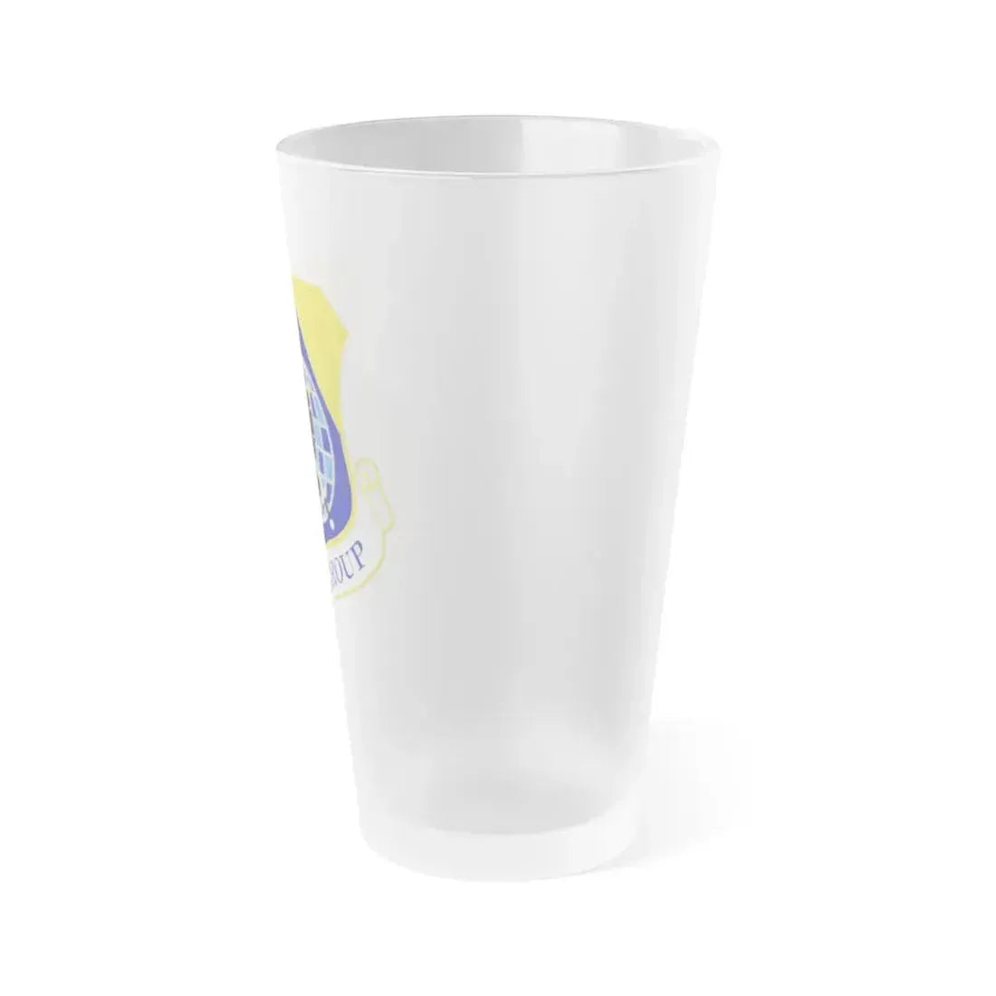 543 Intelligence Surveillance and Reconnaissance Group AFISRA (U.S. Air Force) Frosted Pint Glass 16oz - Go Mug Yourself