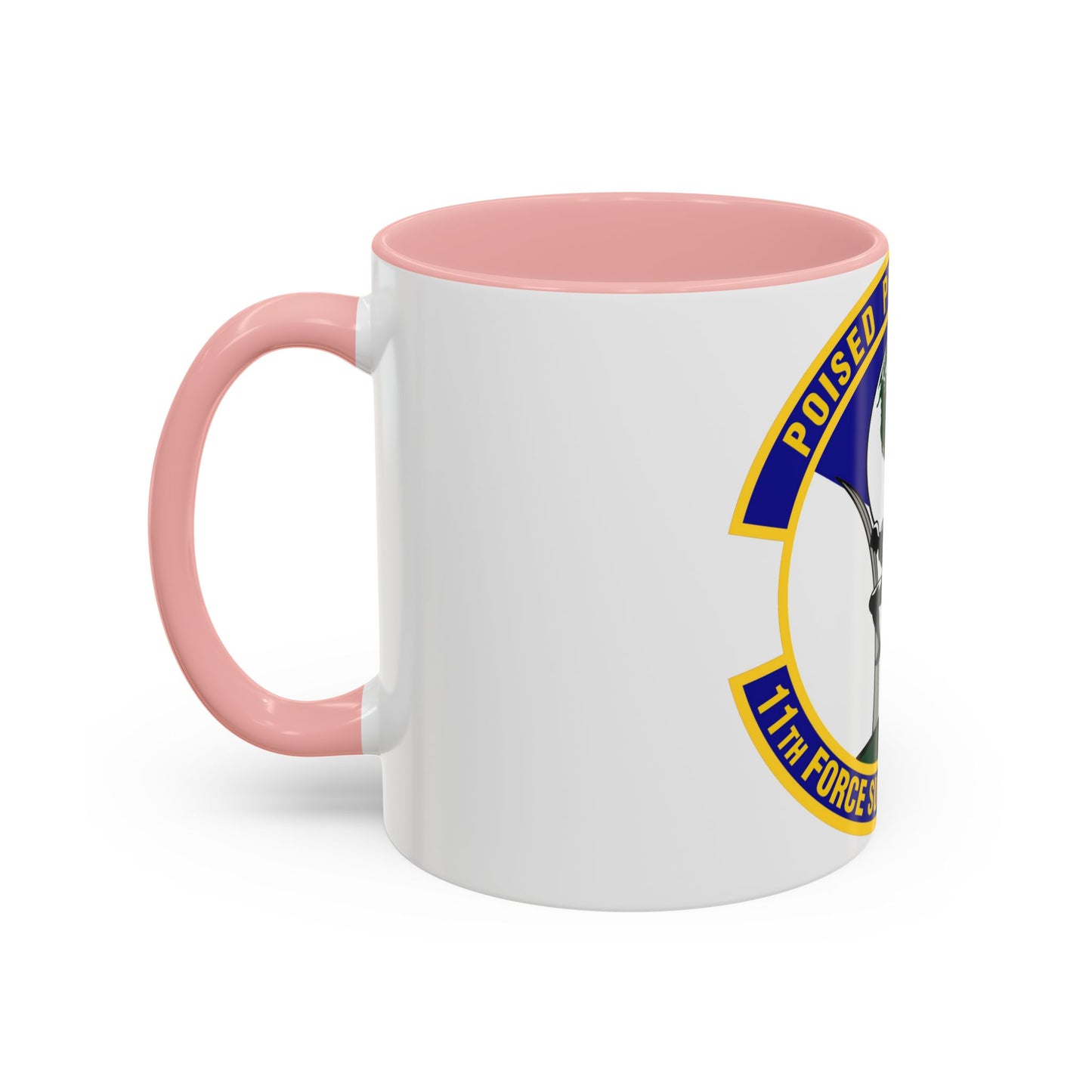 11 Force Support Squadron USAF (U.S. Air Force) Accent Coffee Mug