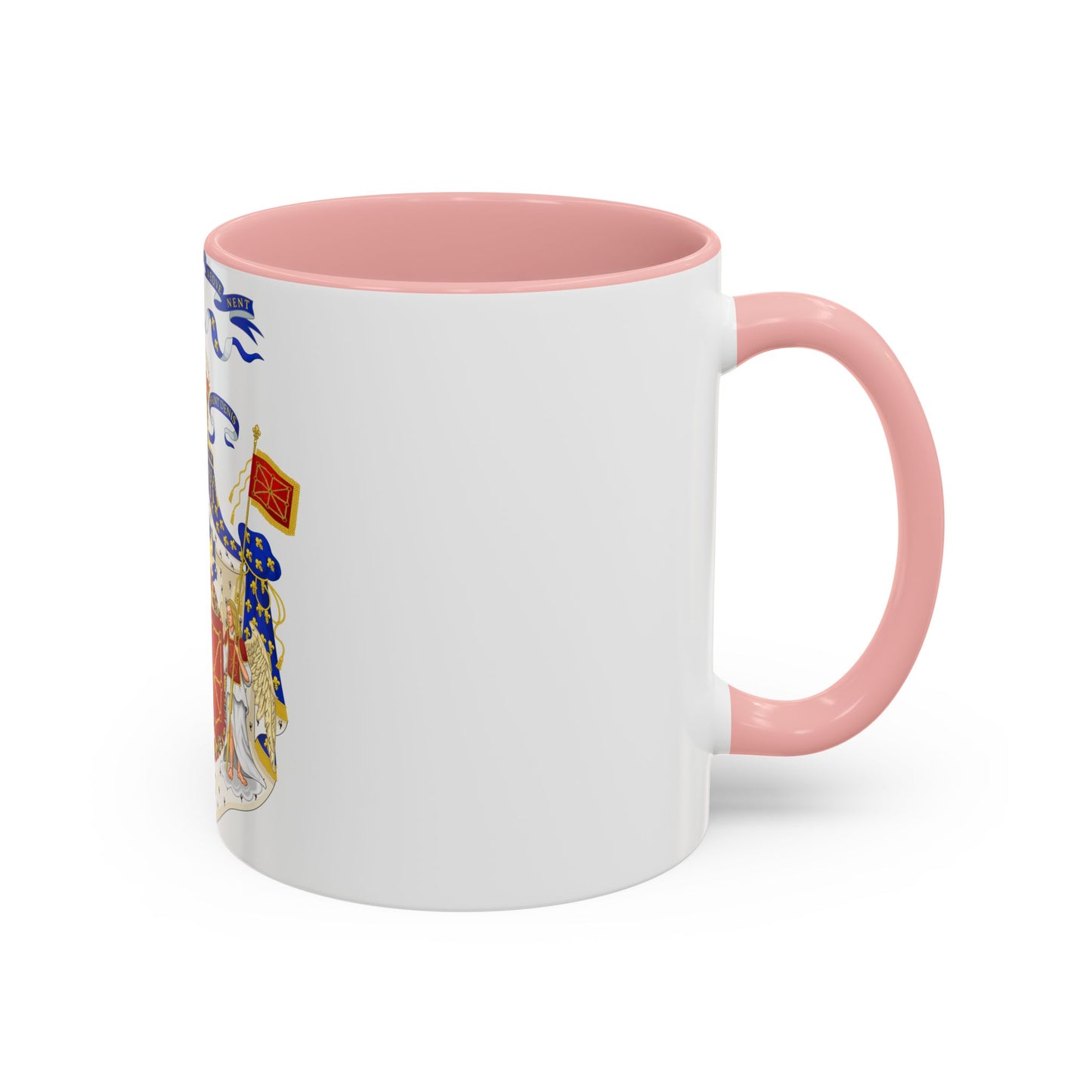 Grand Royal Coat of Arms of France & Navarre - Accent Coffee Mug