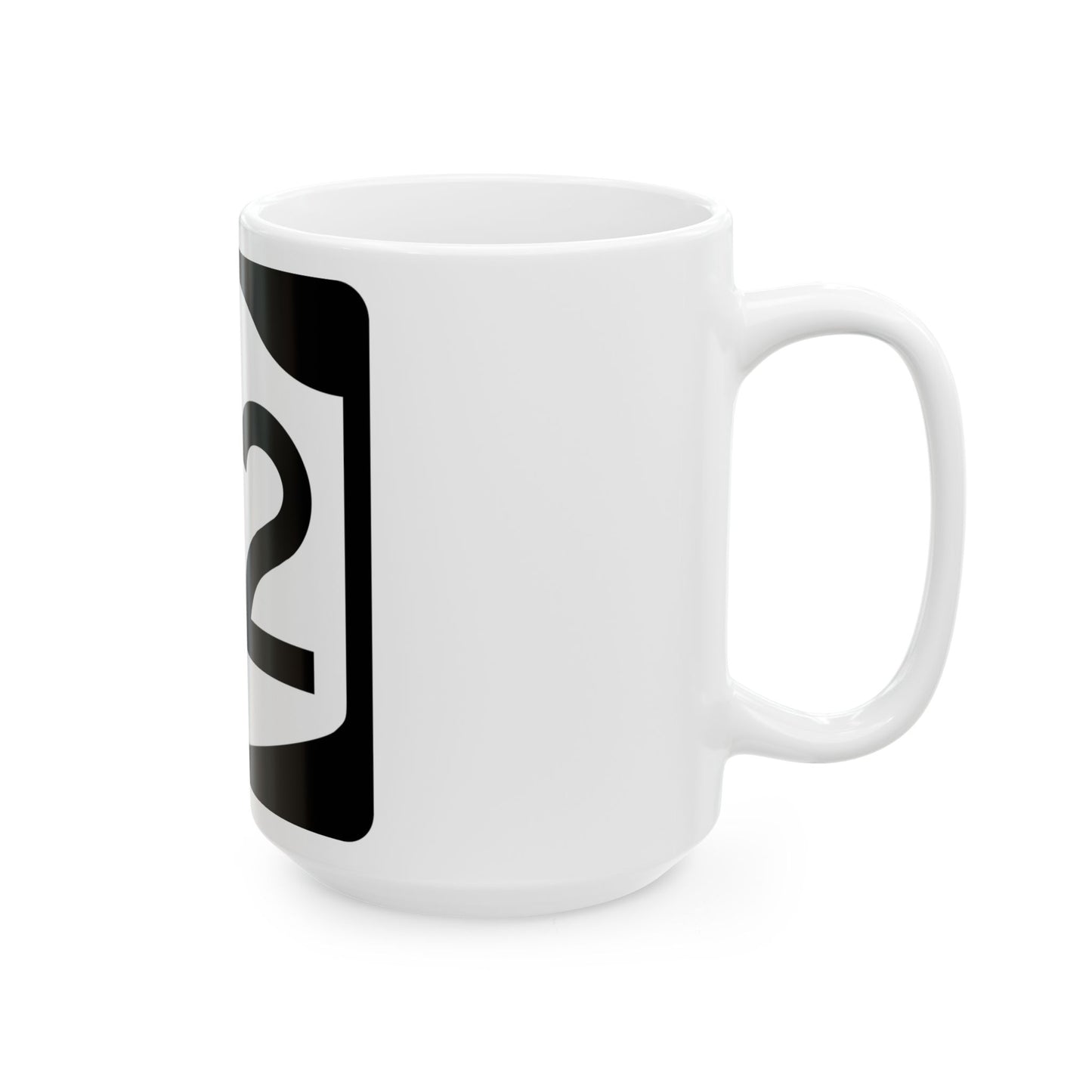 NY-22 (New York) (Road Sign) White Coffee Mug