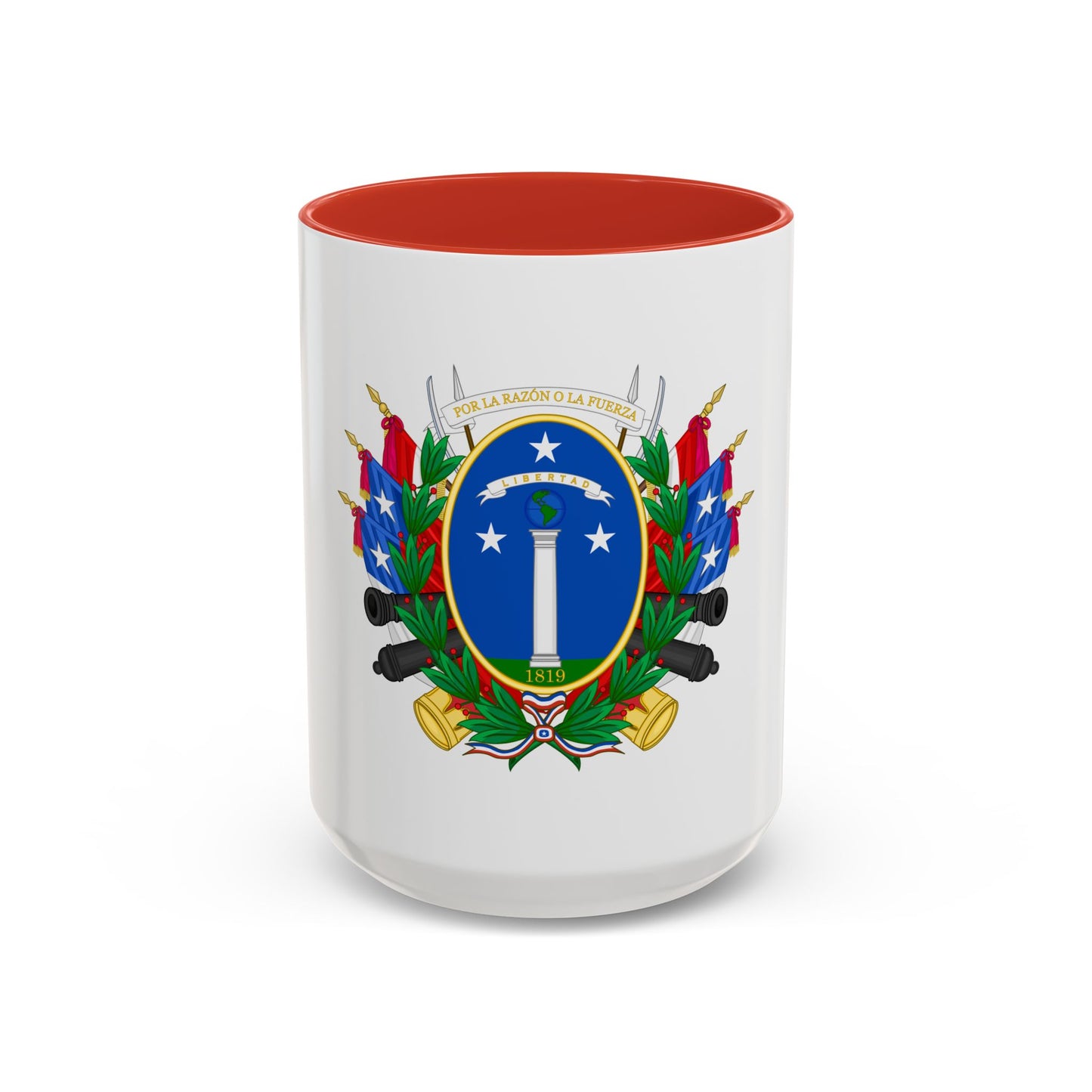Greater Coat of Arms of Chile (1819-1834) - Accent Coffee Mug