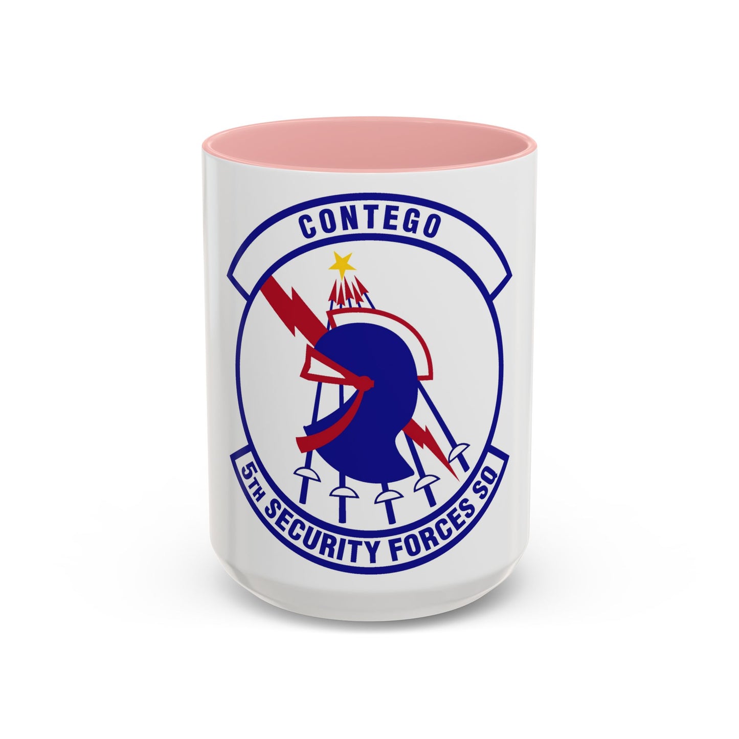 5th Security Forces Squadron (U.S. Air Force) Accent Coffee Mug