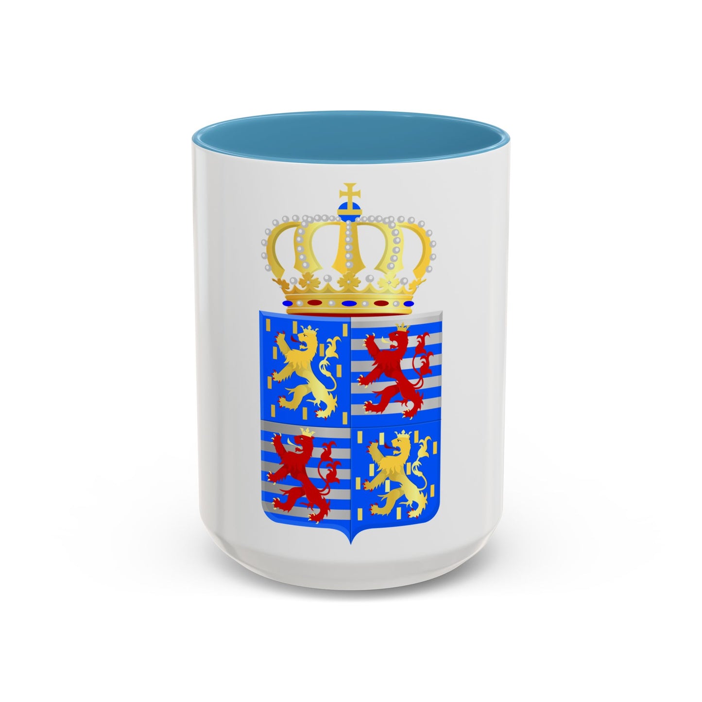 Lesser coat of arms of the Grand Dukes of Luxembourg prior to 2000 - Accent Coffee Mug