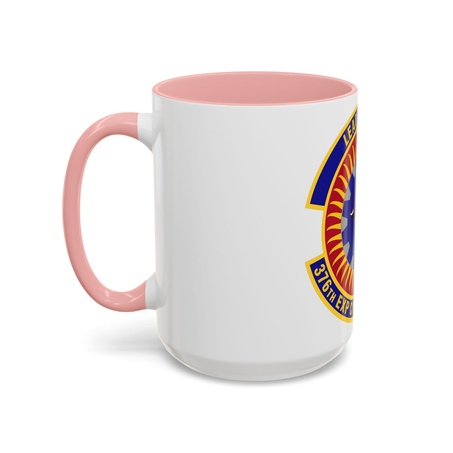 376th Expeditionary Civil Engineer Squadron (U.S. Air Force) Accent Coffee Mug