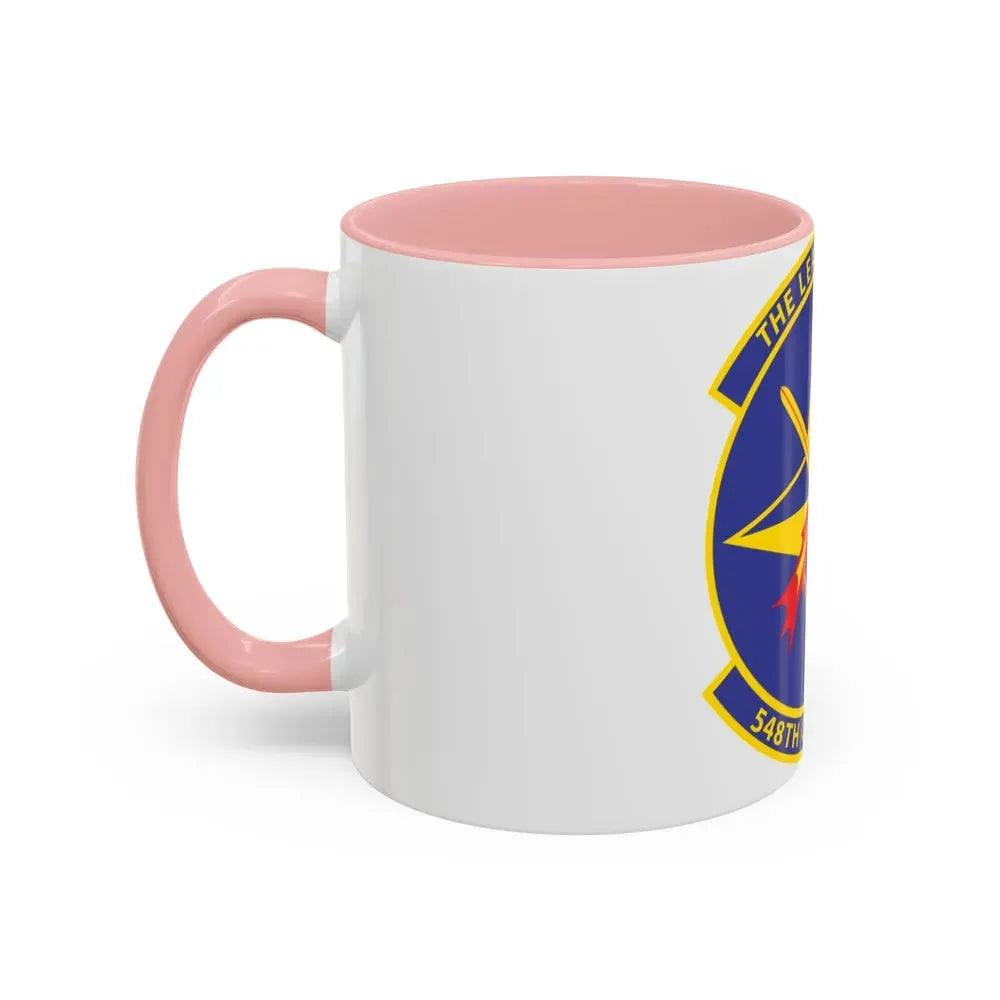 548th OPS SPT Sq (U.S. Air Force) Accent Coffee Mug - Go Mug Yourself