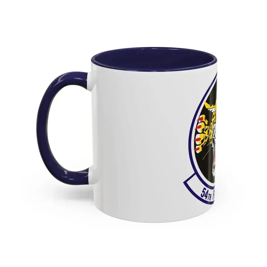 54th Fighter Squadron (U.S. Air Force) Accent Coffee Mug - Go Mug Yourself
