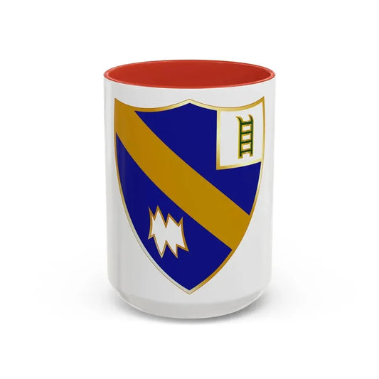 54th Infantry Regiment (U.S. Army) Accent Coffee Mug 15oz Red - Go Mug Yourself