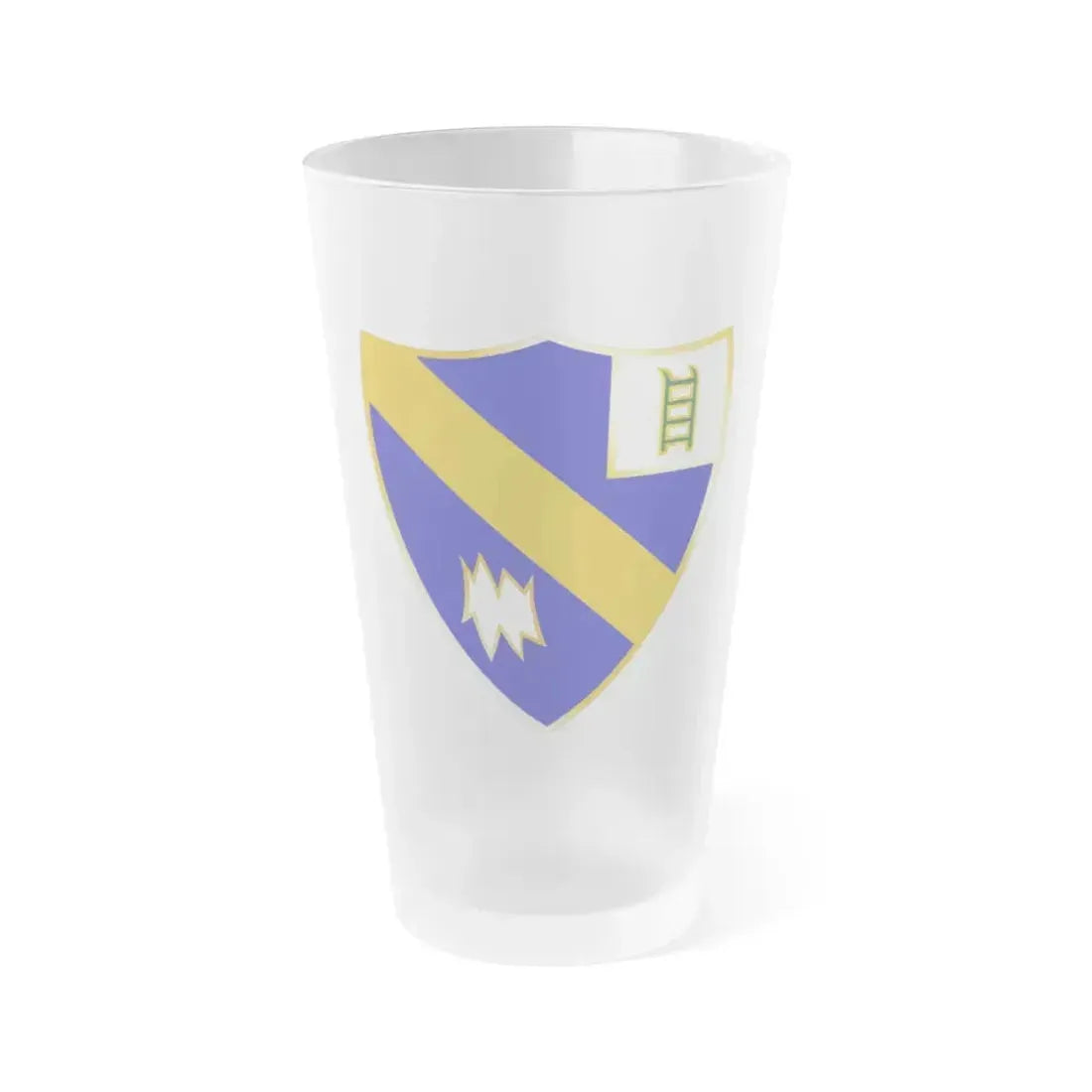 54th Infantry Regiment (U.S. Army) Frosted Pint Glass 16oz 16oz Frosted - Go Mug Yourself